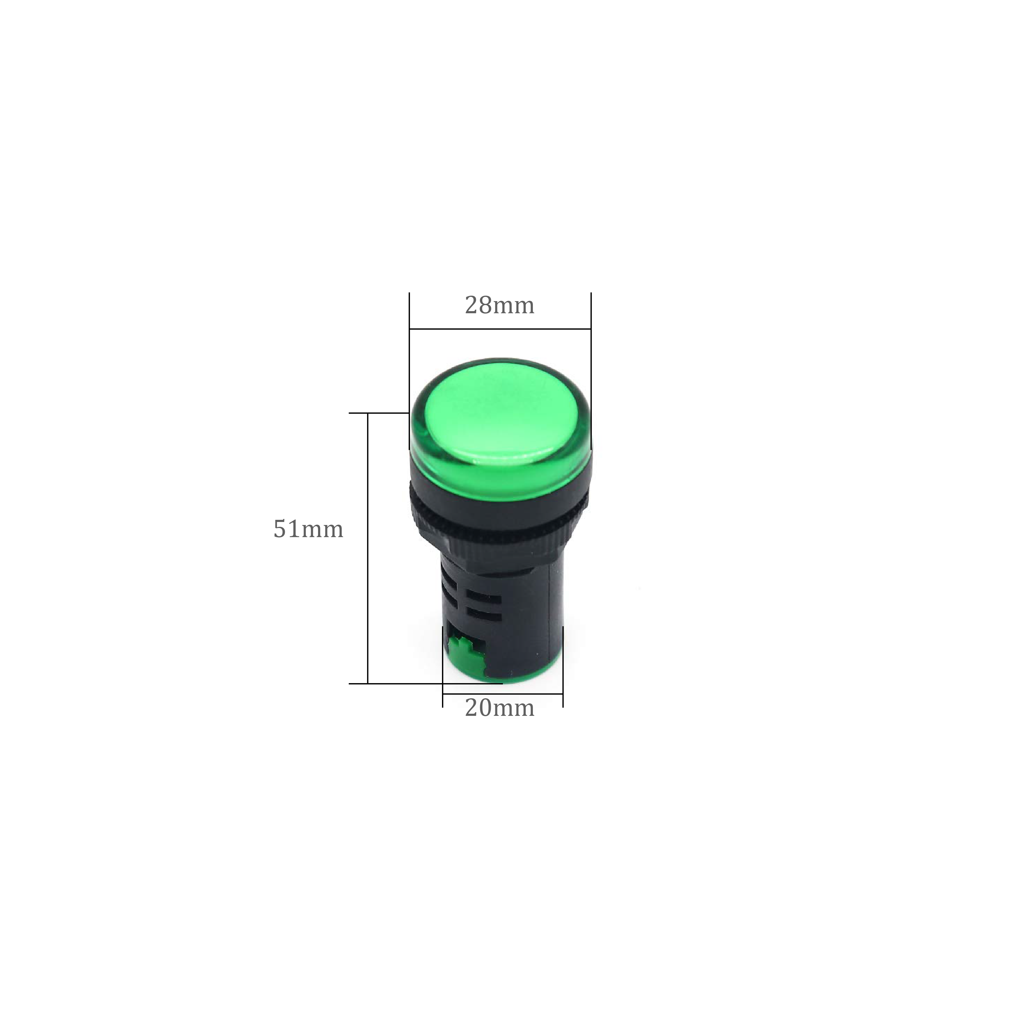 Green Indicator 24V DC (20mm)