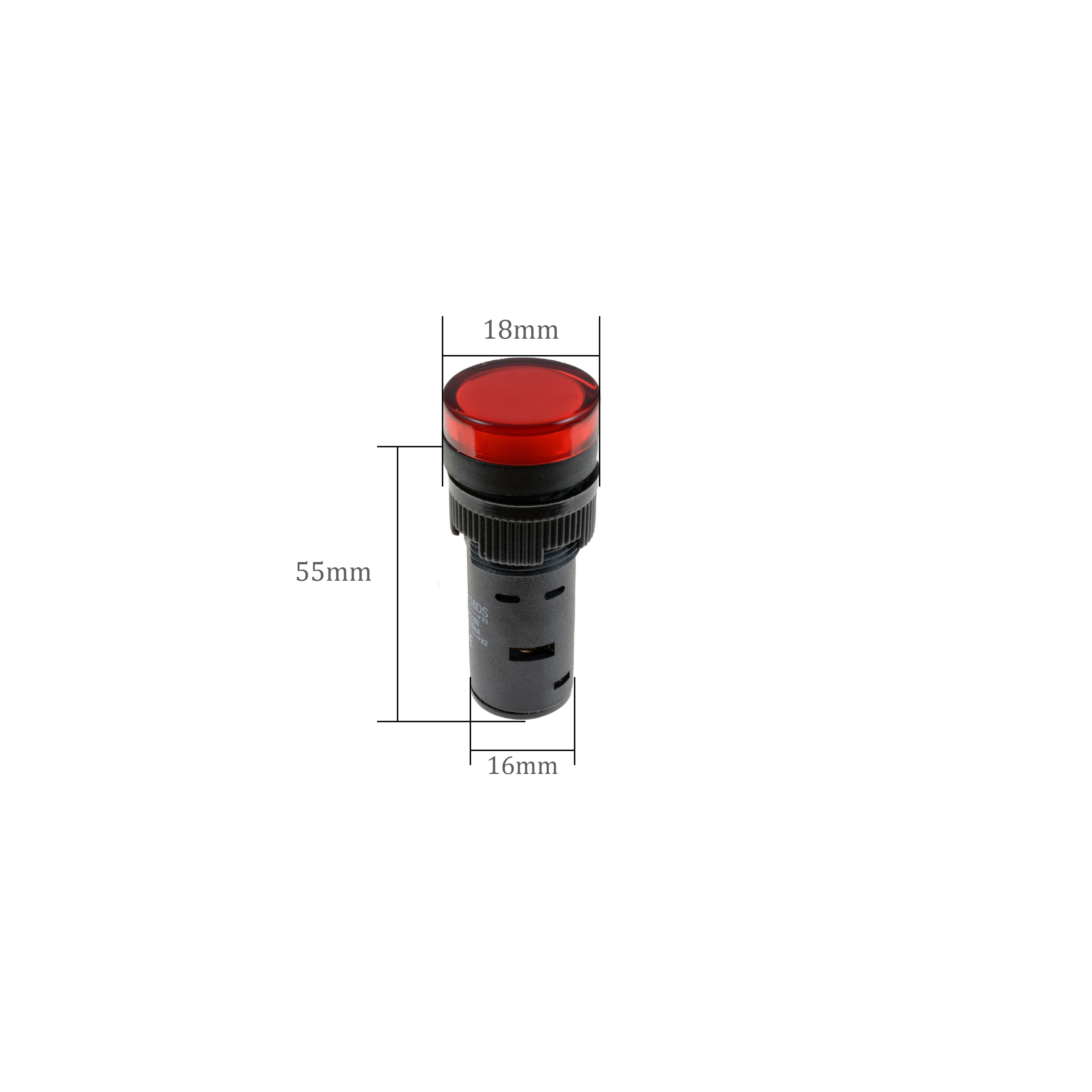 Red Indicator 24V DC (16mm)